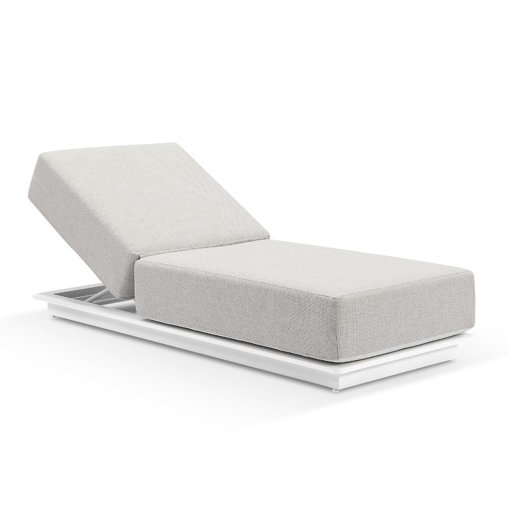 Whitehaven Outdoor Aluminium Single Sun lounge Set