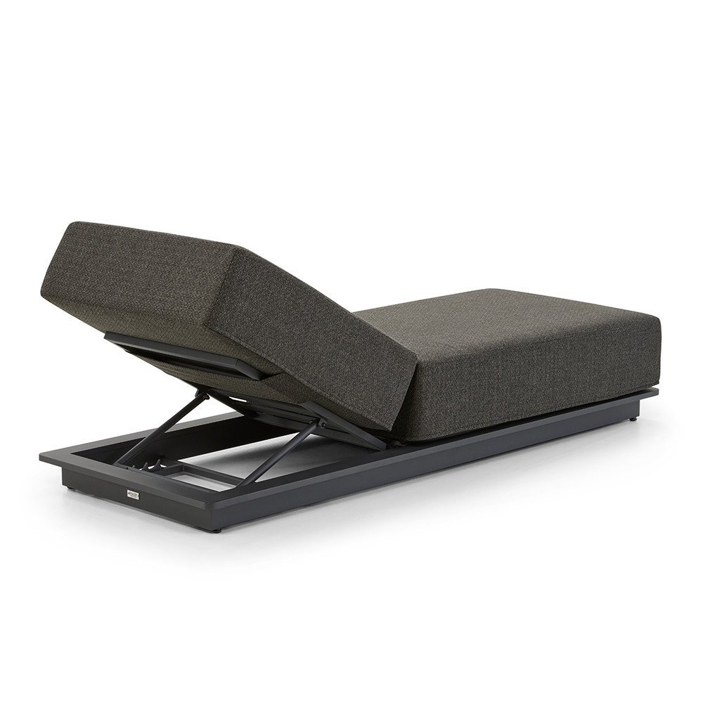 Whitehaven Outdoor Aluminium Single Sun lounge