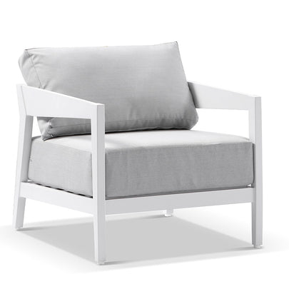 Bronte 2+1+1 Outdoor Aluminium Lounge Setting with Coffee Table