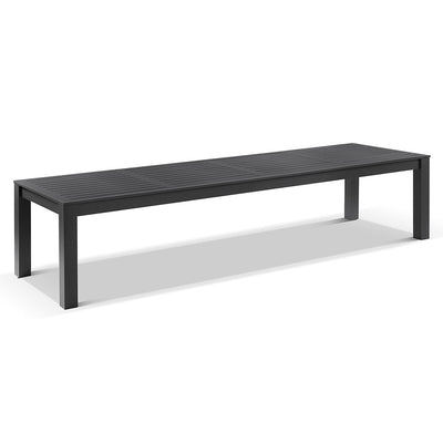 Santorini Large 3.55m Outdoor Rectangle Aluminium Dining Table