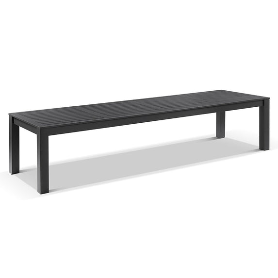 Santorini Large 3.55m Outdoor Rectangle Aluminium Dining Table