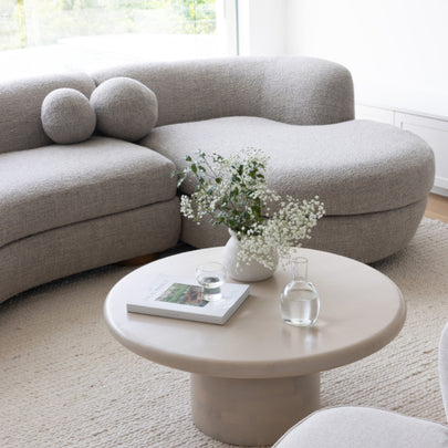 Kensington Indoor Boucle Corner Lounge Sofa