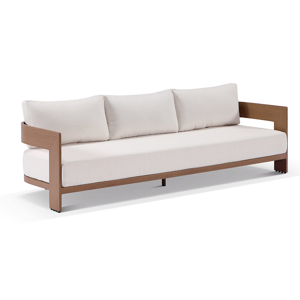 Marlo 3+1+1 Outdoor Aluminium Lounge Set With Coffee Table