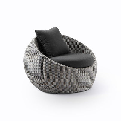 Newport Outdoor Wicker Lounge Arm Chair