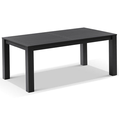 Santorini 1.8m Outdoor Rectangle Aluminium Dining Table