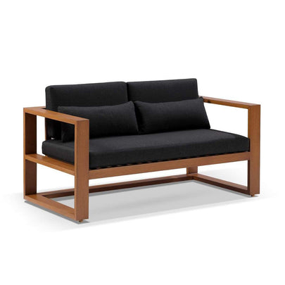 Santorini 2 Seater Outdoor Aluminium Lounge