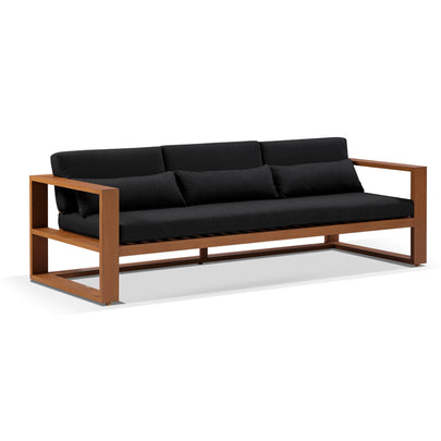 Santorini 3+1+1 Aluminium Lounge Setting with Coffee Table