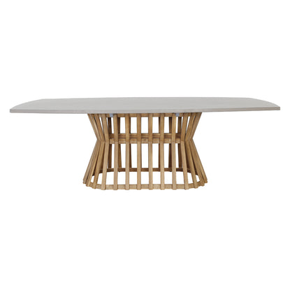 Waverley 2.6m Outdoor Concrete Look Dining Table