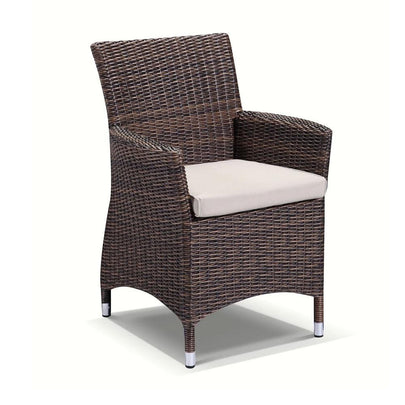 Subiaco 6 Piece Modular Lounge and Dining Table and Chairs Setting