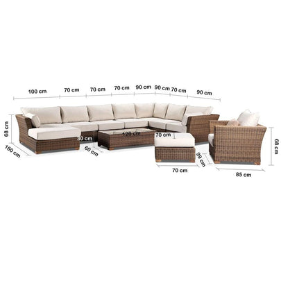 Coco - Package D - Huge Modular Corner With Chaise