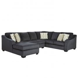 Charles Large Fabric Corner Chaise Indoor Lounge Suite