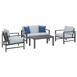 Avoca Outdoor 2+1+1 with Coffee Table Lounge Setting