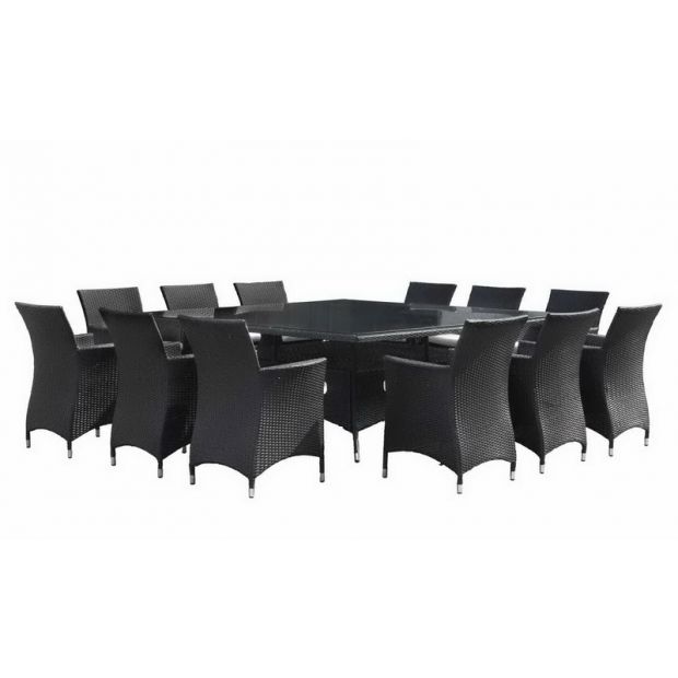 Soro 12, 12 Seater Square Dining Table