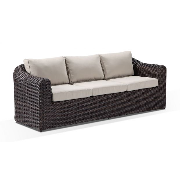 Subiaco 3 Seater Samoa Outdoor Lounge, Outdoor Wicker Lounge Furniture