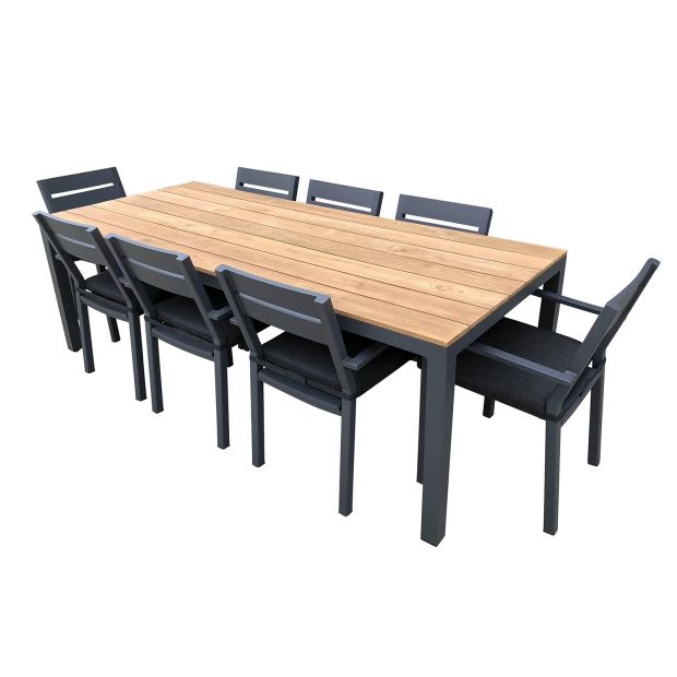 Tuscany 8 Seater Rectangle Teak Top, How Long Is An 8 Seater Rectangular Table